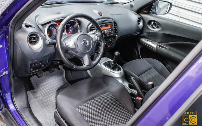 Nissan Juke cena 35555 przebieg: 206000, rok produkcji 2014 z Trzebiatów małe 254